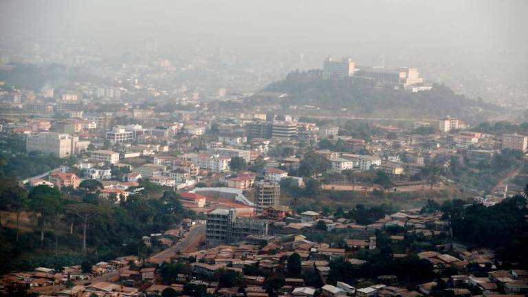 A general view of buildings in Yaounde, Cameroon January 28, 2022. REUTERSPIX