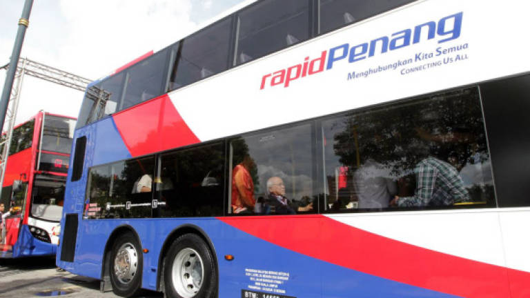 New fleet of 33 Rapid Penang double-decker buses to hit the streets beginning Aug 1