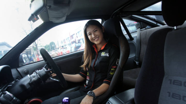 Girl drifter spills what puts her in the hot seat