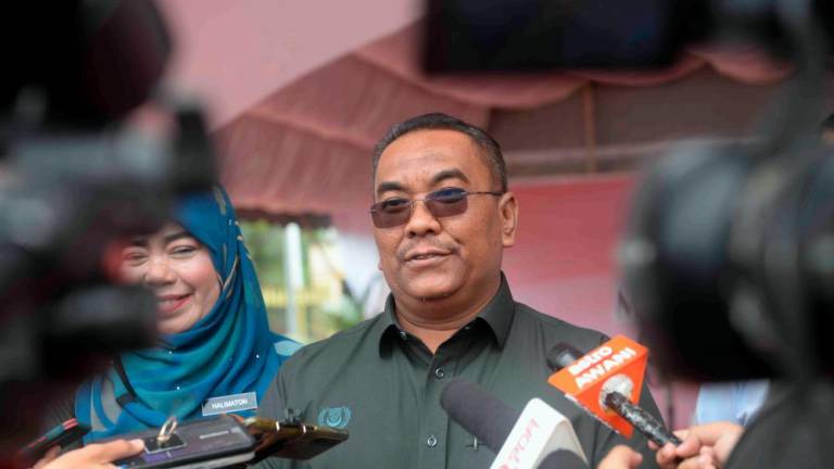 Kedah Menteri Besar Datuk Seri Muhammad Sanusi Md Nor. BERNAMAPIX