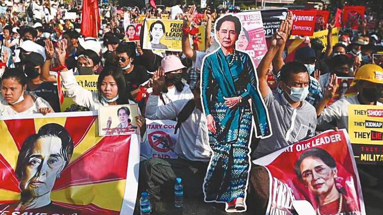 Suu Kyi faces a total maximum of more than 190 years’ imprisonment for the crimes she is charged with. – REUTERSPIX