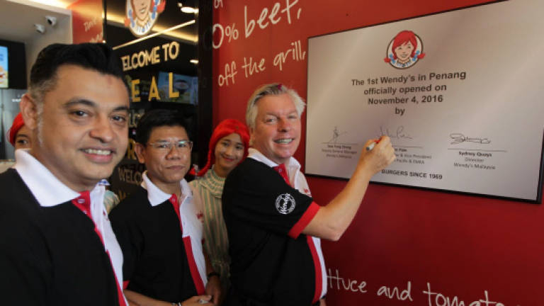 Wendy's Malaysia opens flagship Penang outlet