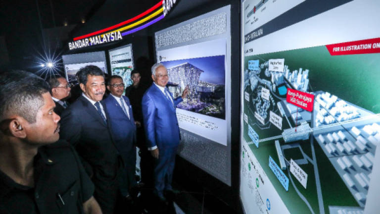 Najib unveils concept design of Kuala Lumpur-Singapore High Speed Rail stations