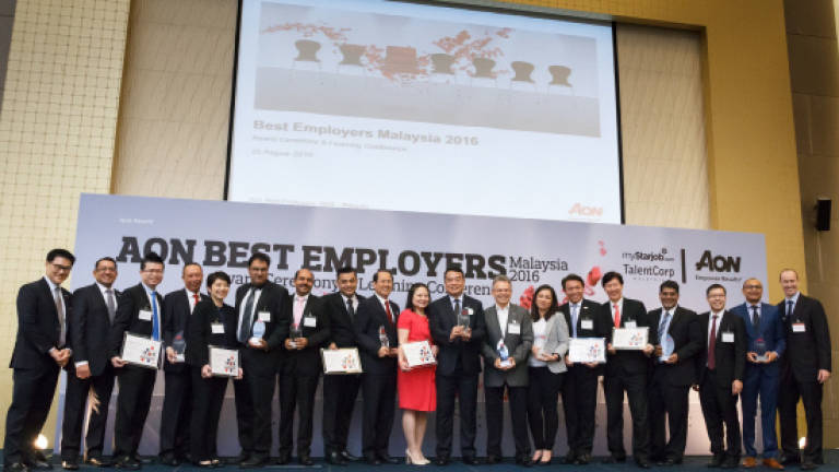 Aon Best Employers – Malaysia 2016