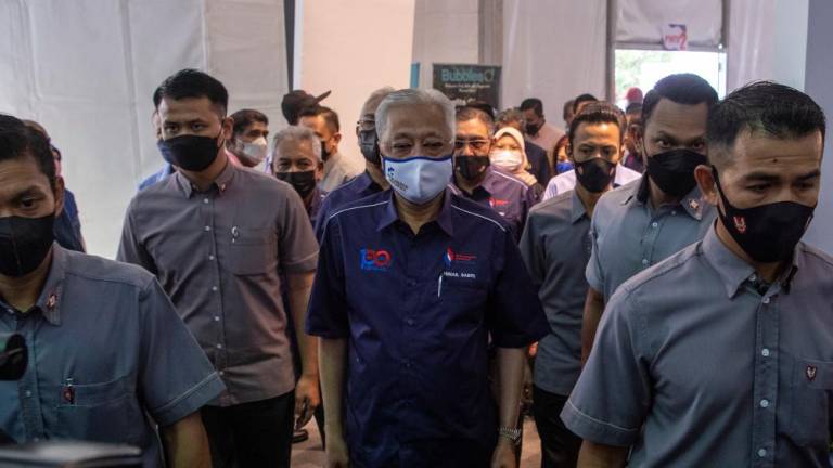 KUALA LUMPUR, 2 Julai -- Perdana Menteri Datuk Seri Ismail Sabri Yaakob ketika hadir pada Majlis Pelancaran Bulan Koperasi 2022 (BKK22) sempena 100 Tahun Gerakan Koperasi Membangun Keluarga Malaysia di Pusat Pelancongan Malaysia (Matic) hari ini. fotoBERNAMA