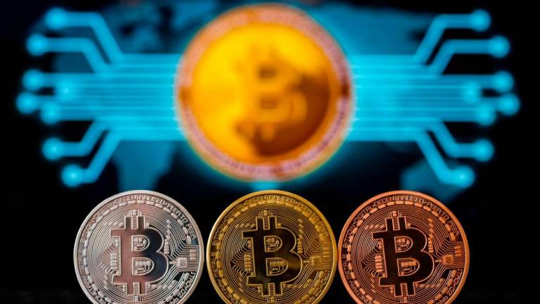 Bitcoin began to slide at the same time as stocks in technology companies, but the collapse has been more marked in the volatile crypto sector. AFPPIX