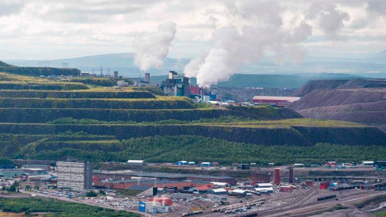 Europe’s largest known deposit of rare earth elements -- key for the production of electric cars -- has been discovered in Sweden’s far north, Swedish mining company LKAB said on January 12, 2023. AFPPIX