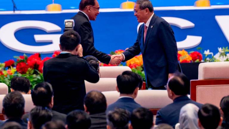 Prime Minister Dato’ Seri Anwar Ibrahim at the 20th China-ASEAN Expo (Caexpo) in Nanning, China /FBPIX