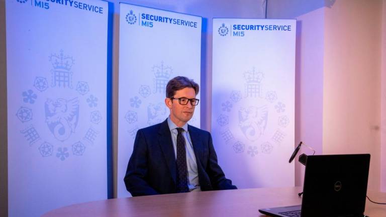 MI5 Director General Ken McCallum is photographed in London, Britain October 14, 2020. REUTERSPIX