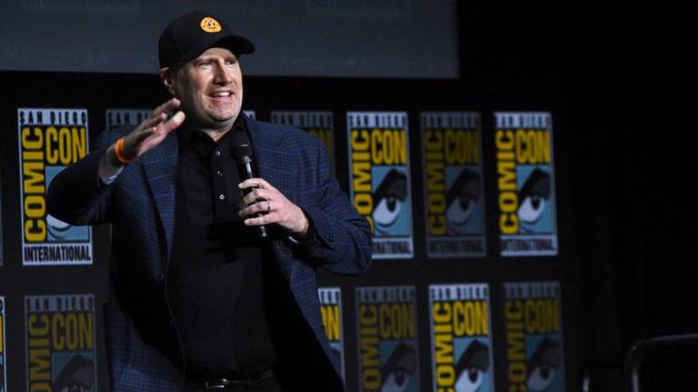 Kevin Feige said the MCU will be moving into a new direction for future phases. – AP
