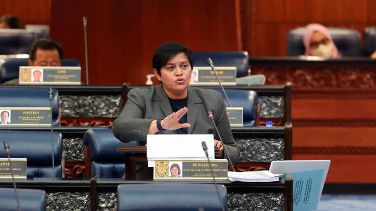 Minister in the Prime Minister’s Department (Law and Institutional Reform), Datuk Seri Azalina Othman Said. BERNAMAPIX