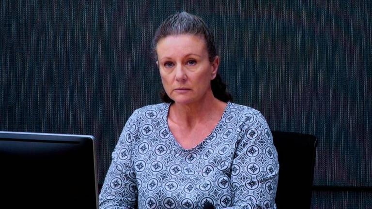 Kathleen Folbigg appears via video link during a convictions inquiry at the NSW Coroners Court, Sydney, May 1, 2019/REUTERPix
