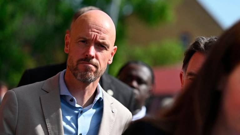 Manchester United’s future manager Erik ten Hag arrives to watch the English Premier League football match between Crystal Palace and Manchester United at Selhurst Park in south London on May 22, 2022. AFPPIX