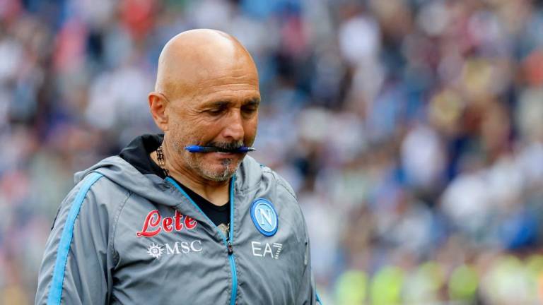 Napoli coach Luciano Spalletti/REUTERSPix