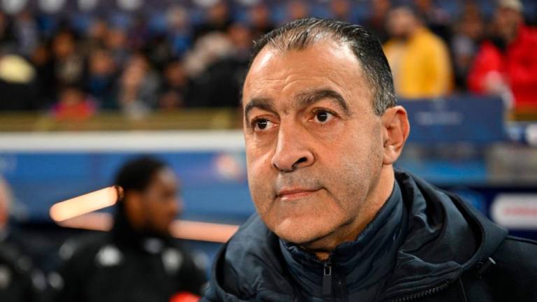 Angers’ Moroccan coach Abdel Bouhazama looks on prior to the French cup round of 64 football match between RC Strasbourg Alsace and Angers SCO at the Stade de la Meinau in Strasbourg, eastern France, on January 6, 2023/AFPPix