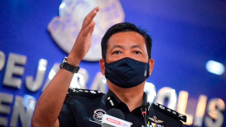 Ketua Polis Pahang Datuk Yahaya Othman. fotoBERNAMA