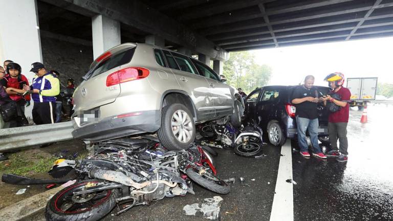 As of August 2021, for every 100 road deaths in Malaysia, 70 involved motorcyclists. This puts the country closer to replacing Thailand for having the world’s worst death rate for motorcycle users. – BERNAMAPIC