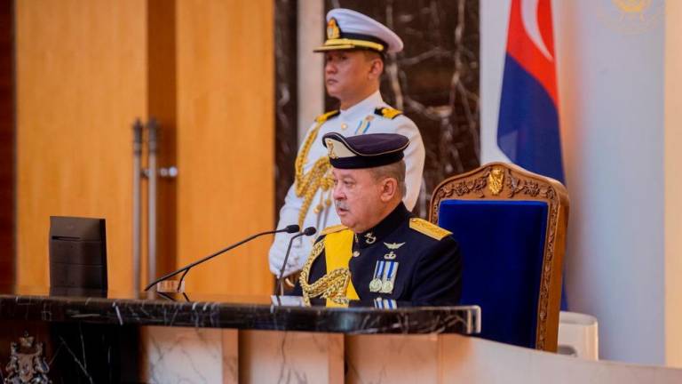 His Royal Highness the Sultan of Johor, Sultan Ibrahim Ibni Almarhum Sultan Iskandar, said steps must be taken to prevent the Orang Asli from being taken advantage of by irresponsible parties. Pix credit: Facebook/Sultan Ibrahim Sultan Iskandar