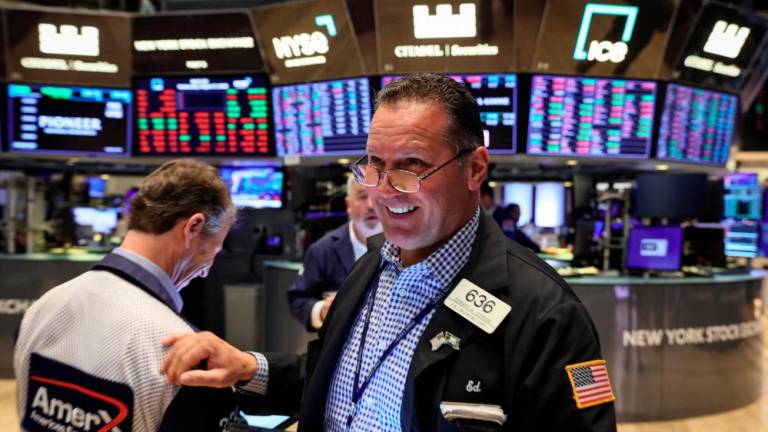 Traders working on the floor of the New York Stock Exchange. A strategist says the US stock market is in the summer doldrums. – Reuterspix