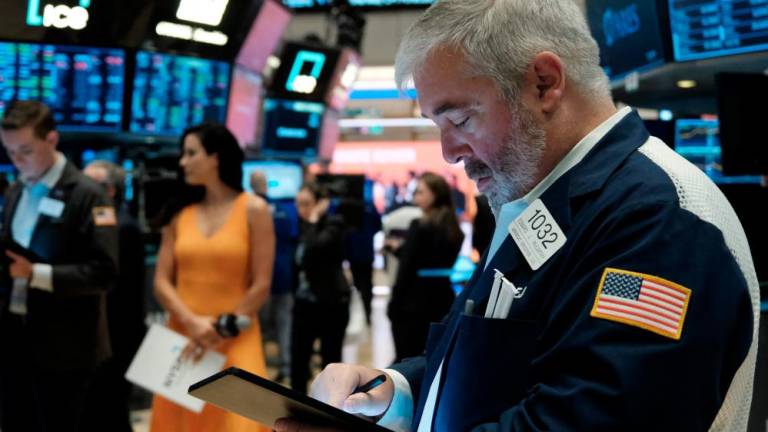Traders working on the floor of the New York Stock Exchange on Thursday, June 1, 2023. – AFPpic