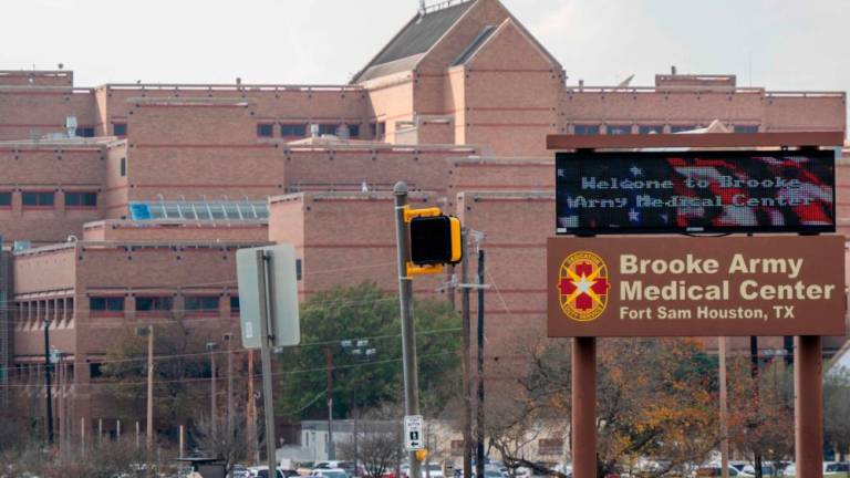 SAN ANTONIO, TEXAS - DECEMBER 08: The Brooke Army Medical Center is seen on December 08, 2022 in San Antonio, Texas. AFPPIX