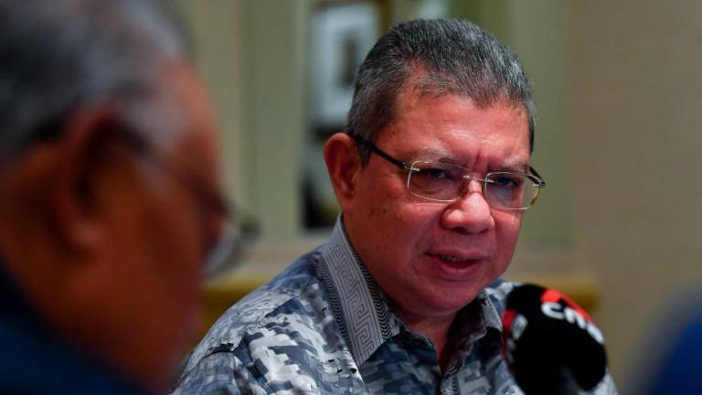 WASHINGTON D.C, May 15 - Foreign Minister Datuk Seri Saifuddin Abdullah spoke on the Myanmar issue during a press conference here on Saturday. BERNAMAPIX