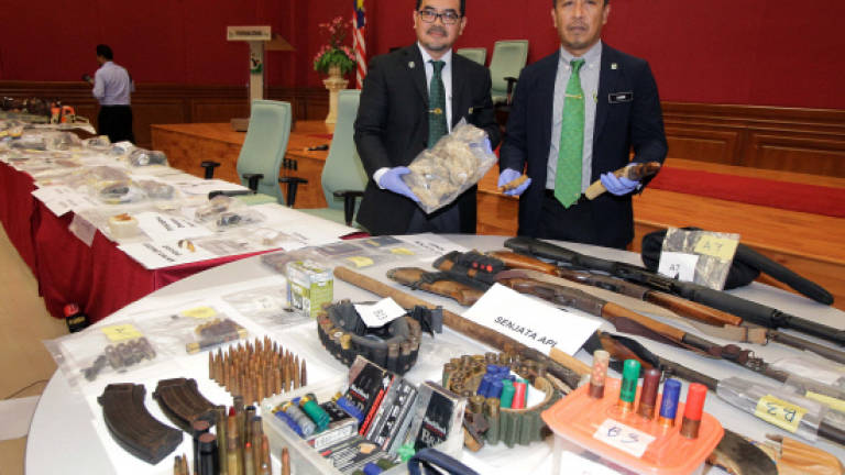 Seven 'most wanted' poachers nabbed, firearms and animal parts seized