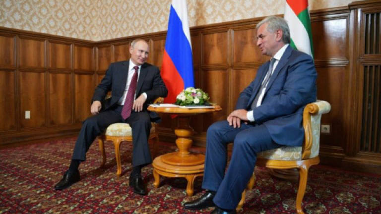 Georgia slams Putin's visit to Moscow-backed rebel region