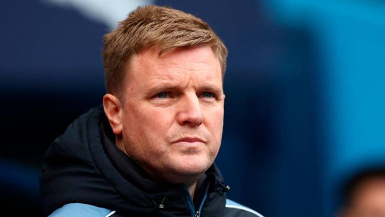 March 4, 2023 Newcastle United manager Eddie Howe before the match REUTERSPIX