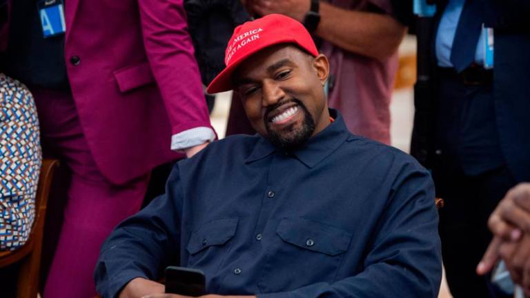 West said he was renouncing anti-Semitism in a new Instagram post on March 25, 2023, in which he wrote that watching actor Jonah Hill in the film “21 Jump Street” made him “like Jewish people again.” AFPPIX