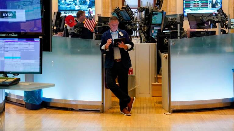 Traders working on the floor of the New York Stock Exchange on Wednesday, May 31, 2023. – AFPpic