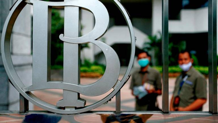 Bank Indonesia’s logo is seen at the central bank headquarters in Jakarta. Household demand In Indonesia remains strong and inflation is within the central bank’s 2-4% target band. – Reuterspix