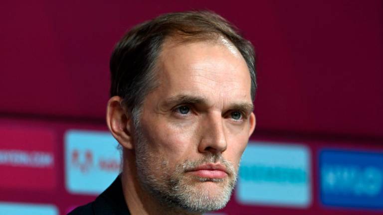 Bayern Munich’s new headcoach Thomas Tuchel attends a press conference in Munich, southern Germany, on March 25, 2023/AFPPix