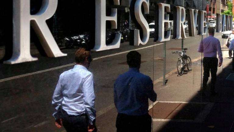 File photo of view outside the Reserve Bank of Australia building in central Sydney. – Reuterspic