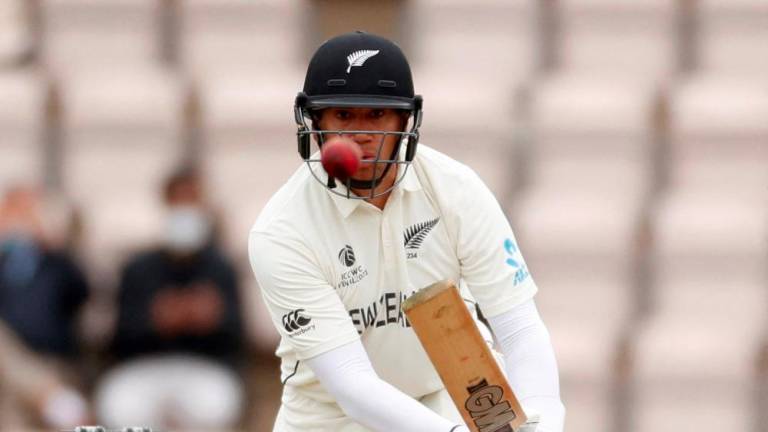 FILE PHOTO: Cricket - ICC World Test Championship Final - India v New Zealand - Rose Bowl, Southampton, Britain - June 22, 2021 New Zealand's Ross Taylor in action - REUTERSPIX