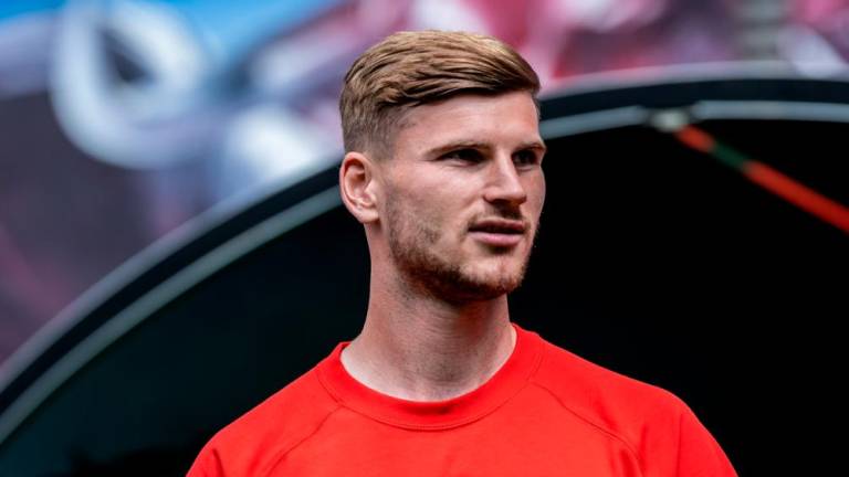 Werner left Leipzig for London in 2020 before returning earlier this week in a £25 million ($30.2 million, 29.5 million euros) deal. Credit: Twitter/@RBLeipzig_EN