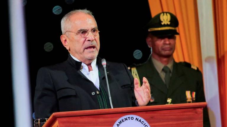 Nobel laureate Jose Ramos Horta, the new-elected President of East Timor, delivers his speech after taking his oath during the swearing ceremony in Dili, East Timor, May 20, 2022. REUTERSpix