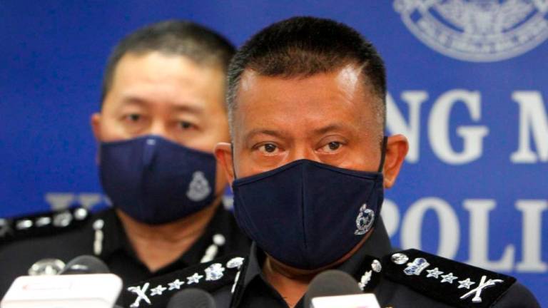Johor Police chief Datuk Kamarul Zaman Mamat. BERNAMApix
