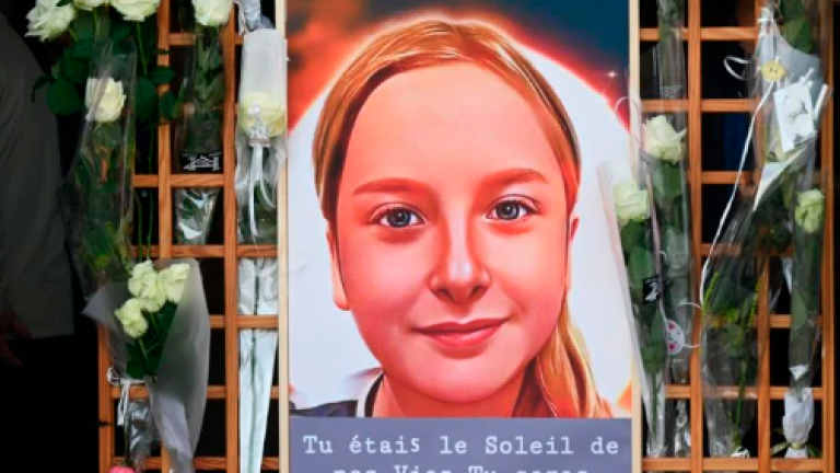 The latest murder comes just a month after a 12-year-old girl was killed in Paris. AFPPIX