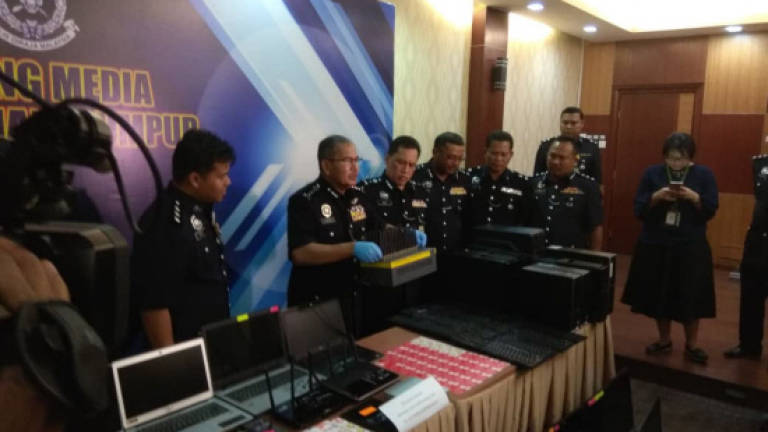 Police bust KL-based online casino syndicate (Updated)