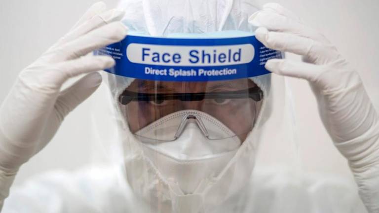NGO, netizens design face shields for health workers