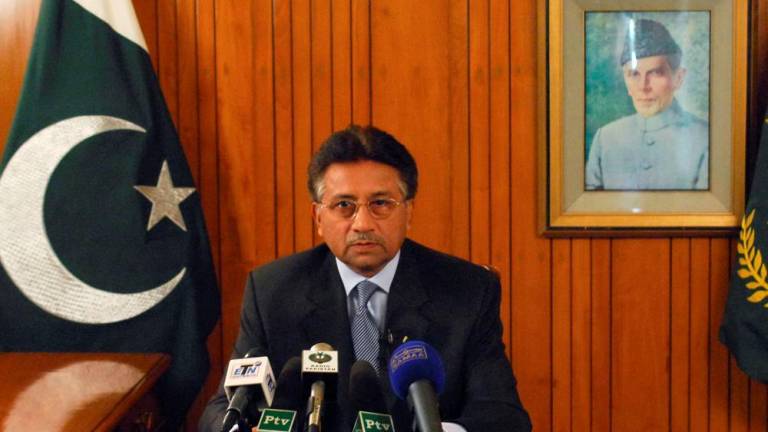 bekas presiden Pakistan, Jeneral Pervez Musharraf. fotoREUTERS