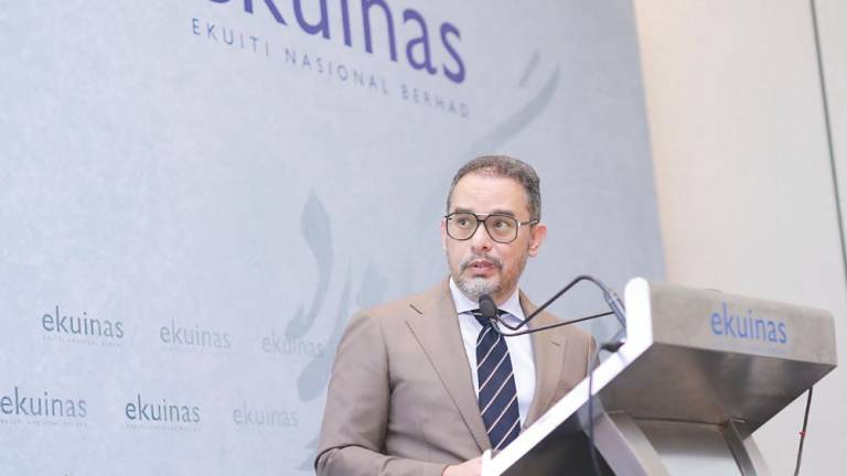 Syed Yasir Arafat at Ekuinas’ FY21 results briefing yesterday. He says a key component that will guide its investment strategy is the establishment and implementation of an environmental, social and governance framework.