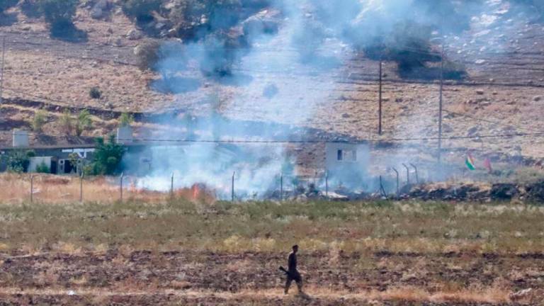 Iranian artillery fire has hit border districts of Iraqi Kurdistan. AFPPIX