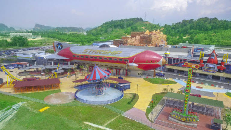 Six thematic zones at Asia's first animation park
