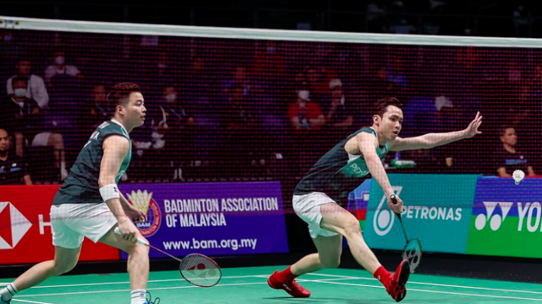 Aaron Chia (left), Soh Wooi Yik./FBPIC/Badminton Association of Malaysia - BAM