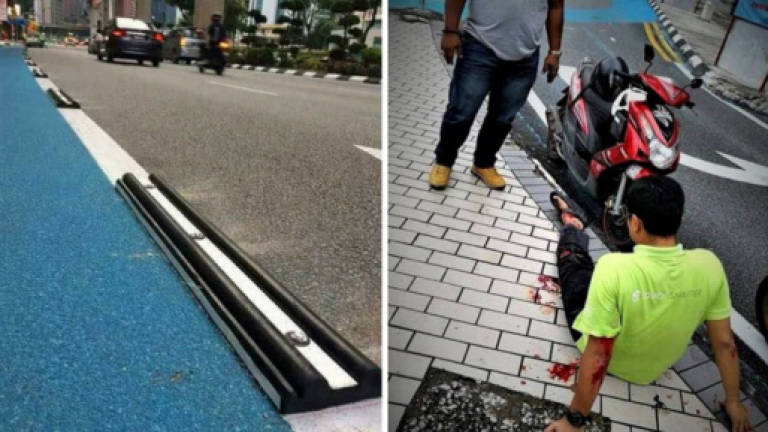 Blue lane for cyclists in KL draws ire of netizens