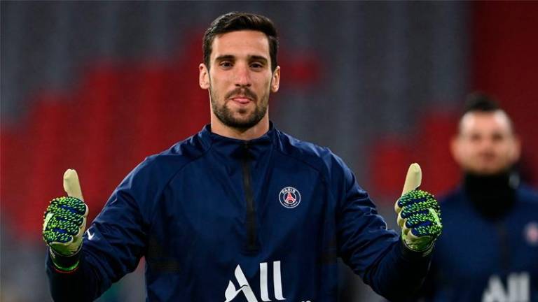 Paris Saint-Germain’s Spanish goalkeeper Sergio Rico. – AFPPIX