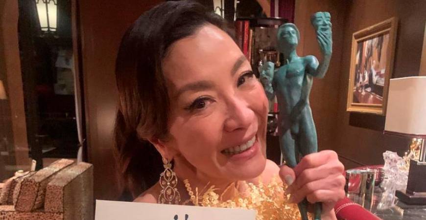 Michelle Yeoh’s success inspires young people to chase their dreams on the international stage. – INSTAGRAM/@MICHELLEYEOH_OFFICIAL