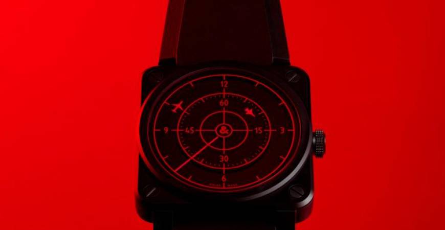 The BR 03-92 Red Radar Ceramic watch.